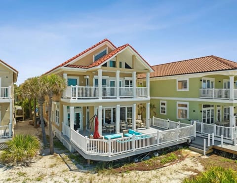 The Beach House is a luxurious Oceanfront property!  Private Beach access!