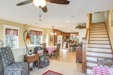 Stairs to Upper Level