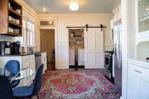 Fully stocked kitchen