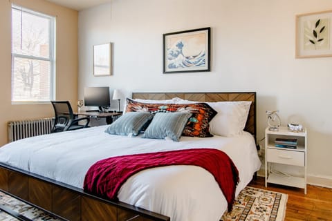 Master Bedroom with working desk facility