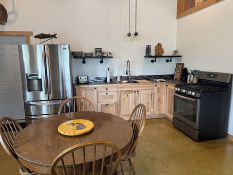 Michigan made turn table. Michigan made Michigan upper right shelf.