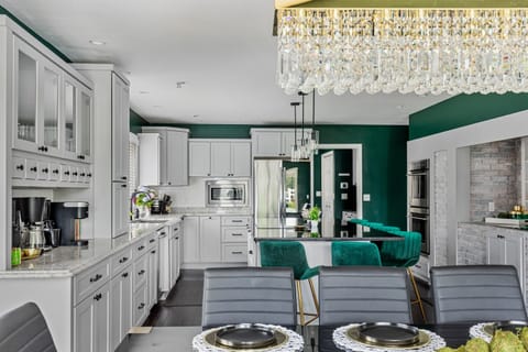 This will be your view from the table so you can all be together in the huge open space during meals.