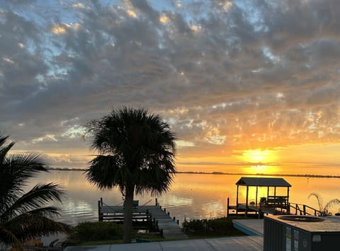 Enjoy a sunrise from your private balcony