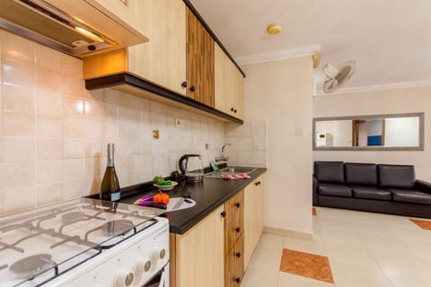 Kitchen and dining area