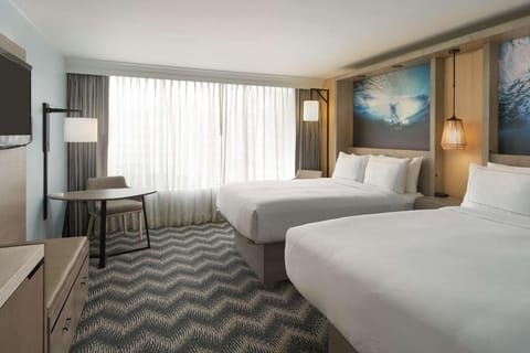 Bedroom. Interior and views may vary based on location and availability.