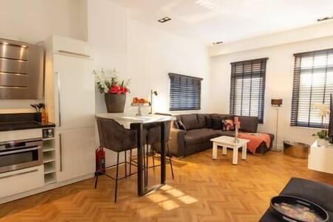 Living room with kitchen 
