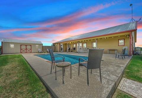 Starry Night is Just Steps Away from the Main House and Pool