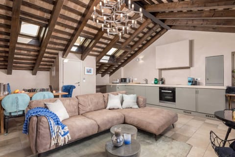 Kitchen, Living room