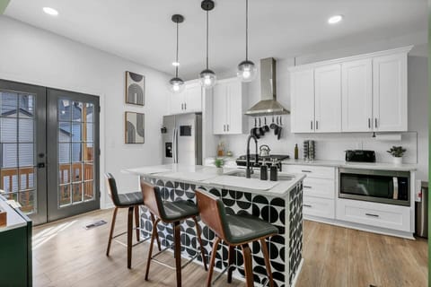 Start your morning off right at our cozy breakfast bar, where you can indulge in a peaceful breakfast or savor a steaming cup of coffee. Enjoy a serene atmosphere that will leave you feeling refreshed and ready to take on the day.