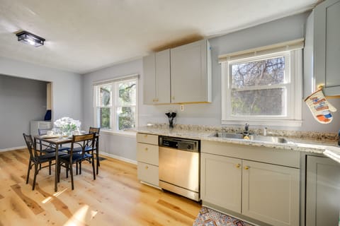 Kitchen | Drip Coffee Maker | Laptop-Friendly Workspace