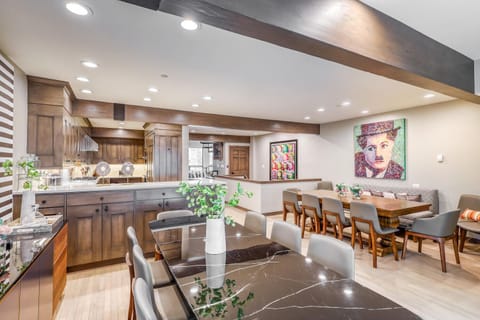 Dining Area features two separate Dining Tables