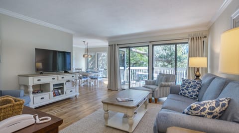 The living and dining areas flow seamlessly for relaxed, comfortable living.