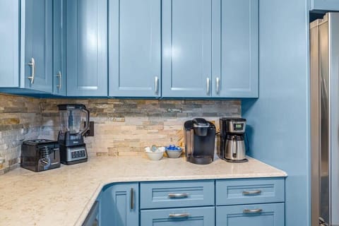 Fully Stocked kitchen with Keurig and Drip coffee maker