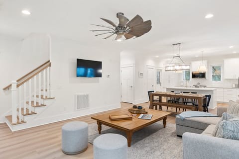 Living Room with Smart TV