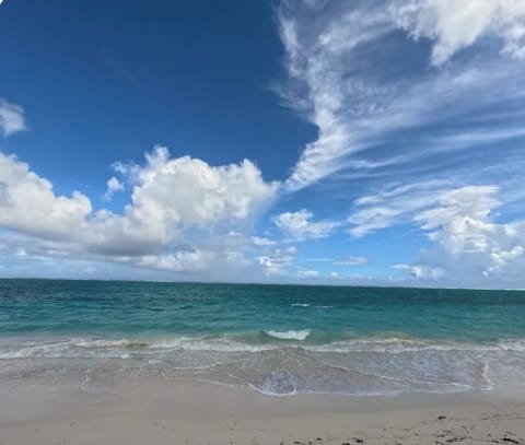 On the beach