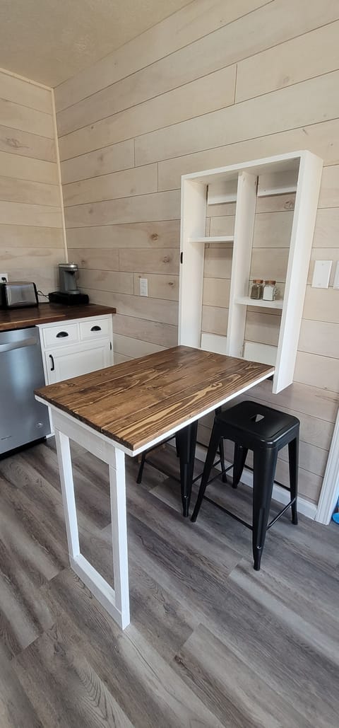 Drop down table in the kitchen