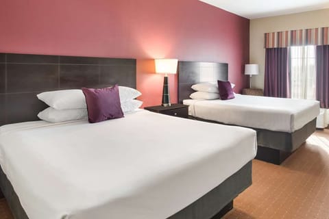 Sink into fluffy pillows and enjoy a calm, quiet evening.