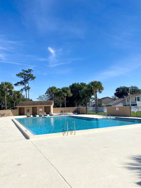 Community Pool directly across the street
