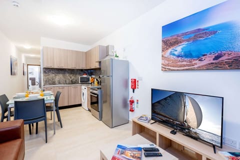 Kitchen and dining area