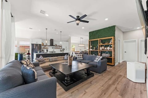 Open concept living room