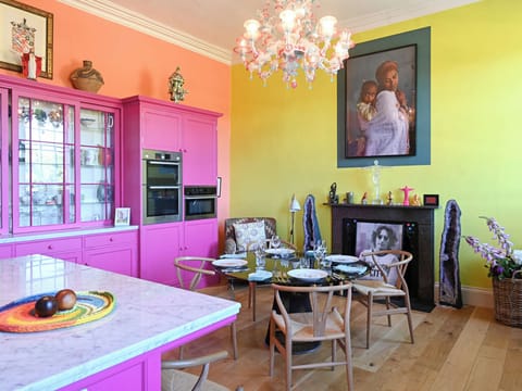 Kitchen/diner | Chapel Flat - Broughton Hall Estate, Broughton, near Skipton