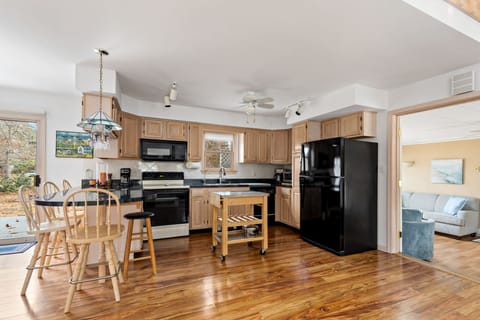 Adorable kitchen with all the necessary amenities and appliances 