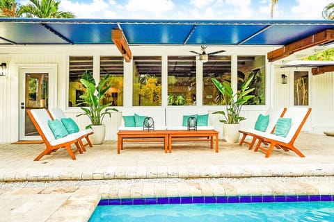 Lush outdoor oasis surrounded with natural beauty.