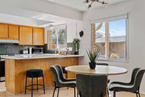 Seasonal pool and playground just outside your front door.