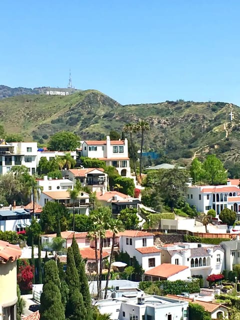 View of Hollywood sign