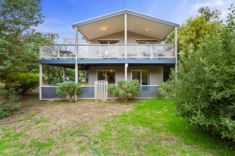 Front view of the home