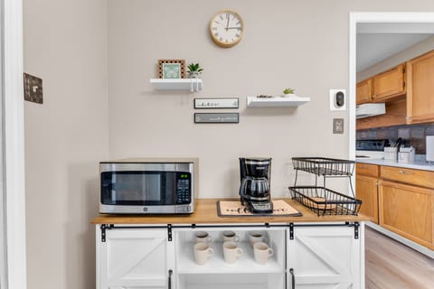 Enjoy your morning coffee. Coffee is provided.