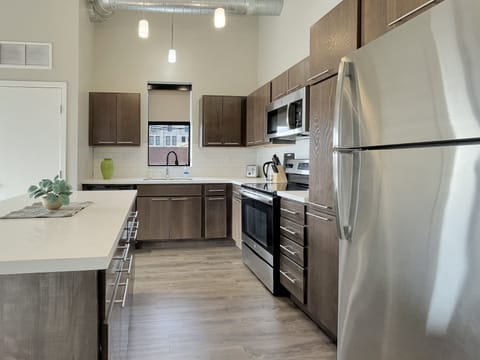 Gorgeous full size kitchen - come stay with us!
