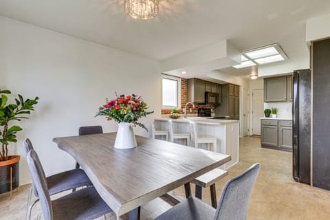 Dining Area | Fireplace | Loft | Board Games | Access to Patio