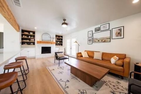 A refreshing and bright living area perfect for entertainment!