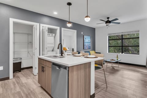 Fun & functional living here at The Well!