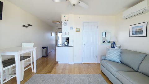 Main living area is open and bright