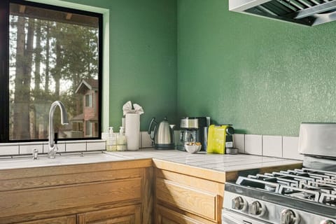 Drip coffee maker and coffee for your stay.