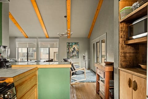 We take pride in offering you a fully equipped kitchen with modern appliances and everything you need to make your stay comfortable and convenient.