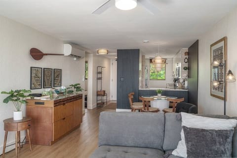 Relax in our stylish and comfortable living space! Perfect for unwinding after a day of exploring.