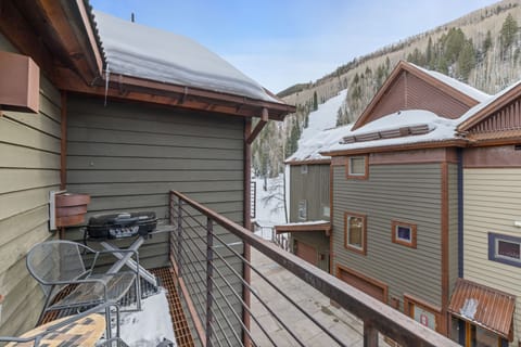 Private patio w/ ski area views