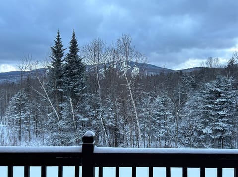 Mt Snow view from back deck.