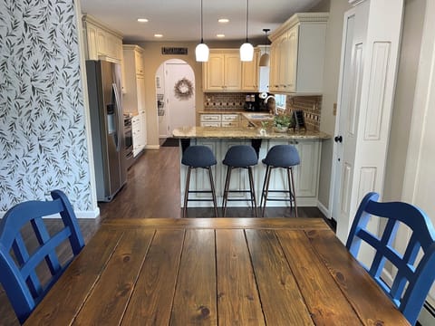 Open concept gathering space.