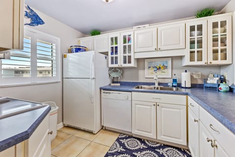 Fully equipped kitchen for all your cooking needs.