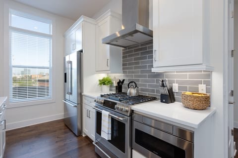 Open kitchen for entertaining