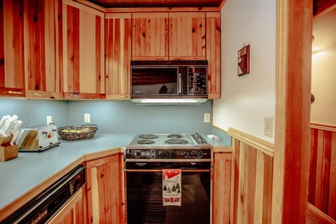 Kitchen with Electric Stove