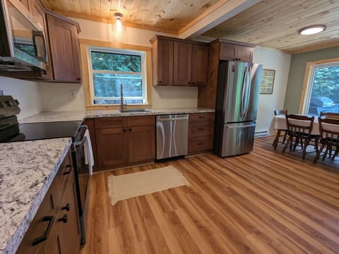 Views from the kitchen.