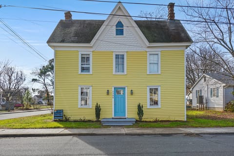 Front exterior, street view