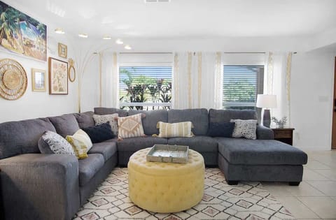 Ample seating in this comfortable setting.