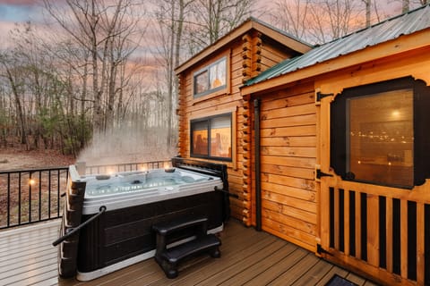 Relax and recharge in this spacious and luxurious hot tub!