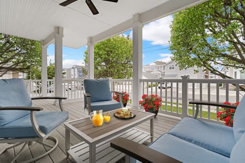 Relax, unwind, and savor the tranquility of the breathtaking view on the porch 